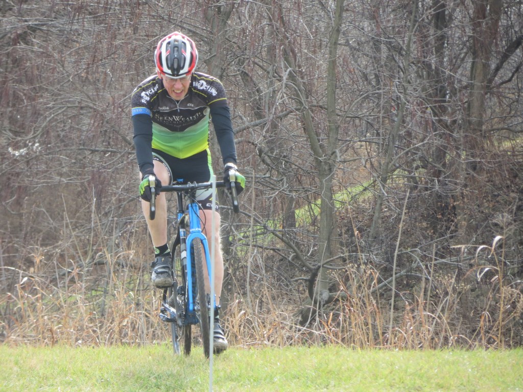 Bill rides for Big D Racing, but I look forward to seeing him in a Rodeo 2.0 kit this year. He's rocking a brand new carbon Raleigh CX bike with Di2. I hope to be doing the same when I'm 72.