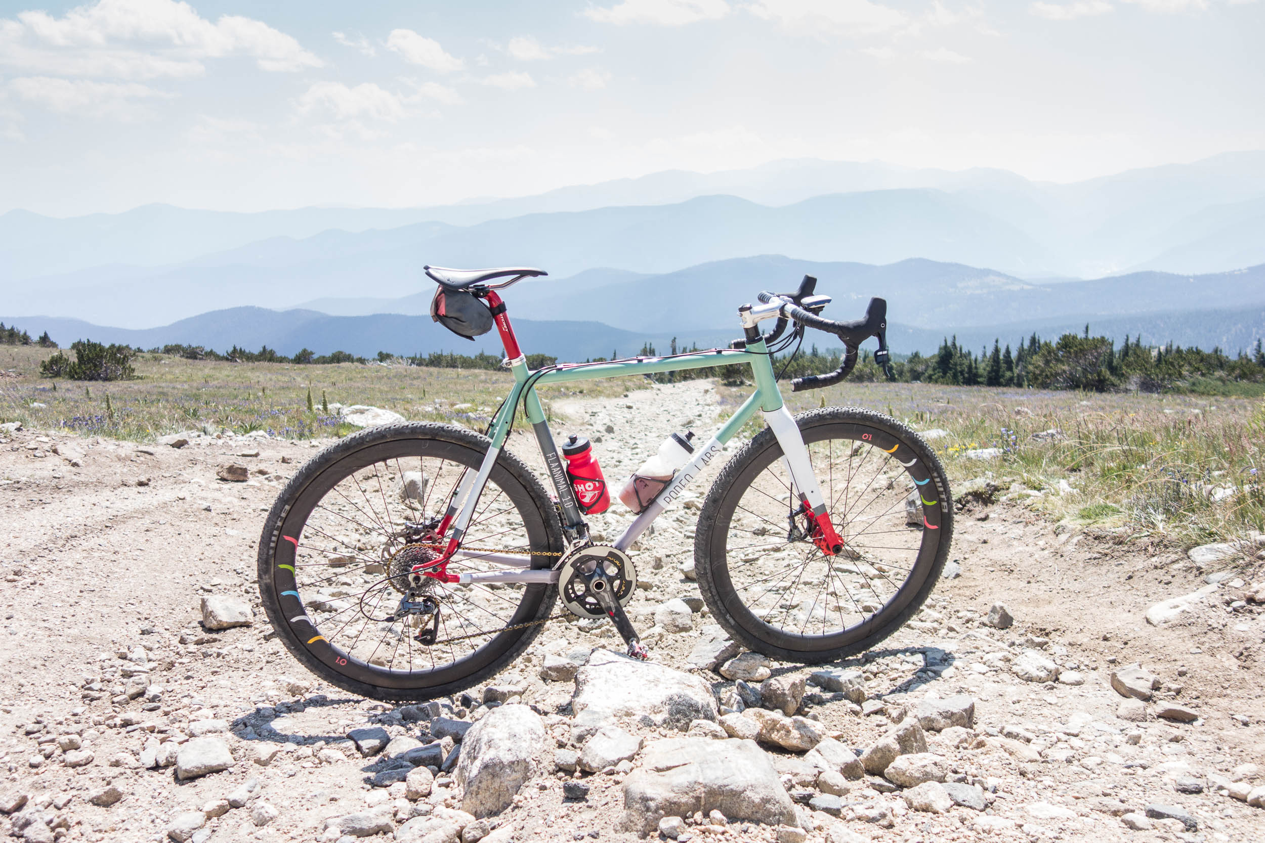 Flaanimal 1.0 in Advenure Bike spec near Rollins Pass, CO