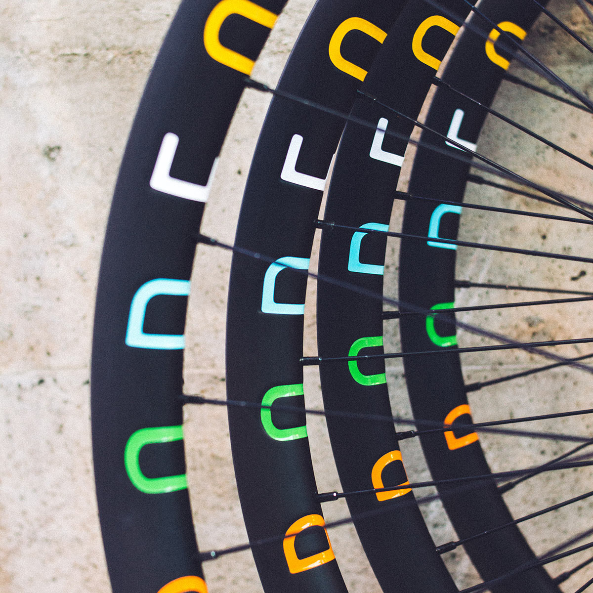 Rodeo Wheels custom color decals