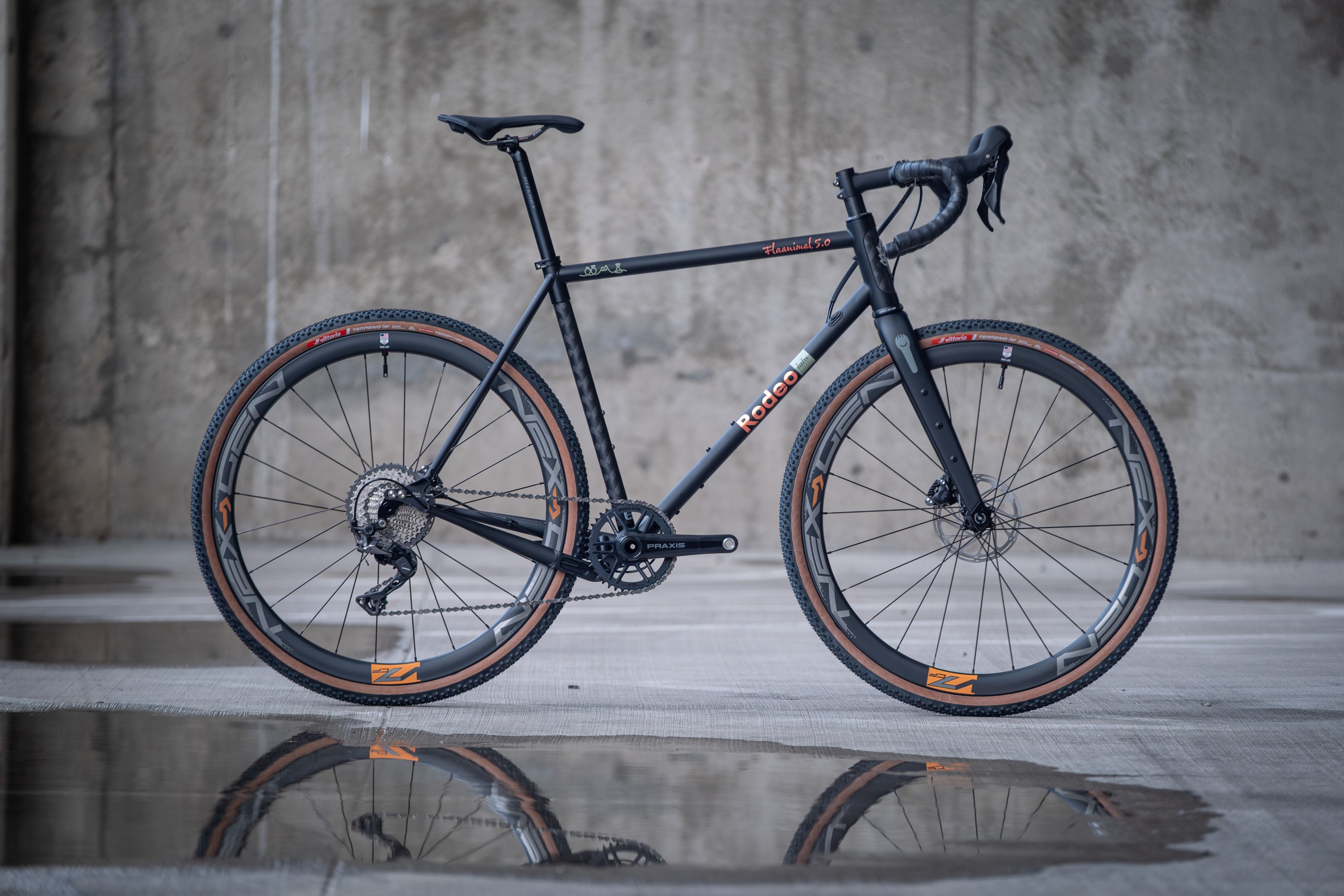 Flaanimal 5.0 Steel / 58cm / Rose Gold GRX